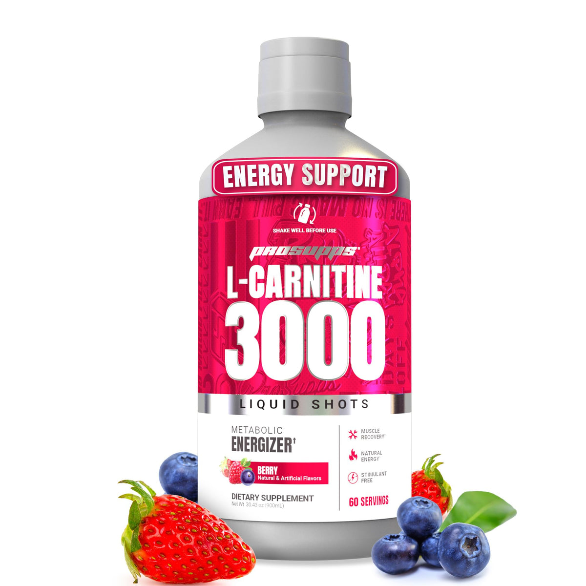 ProSupps L-Carnitine Liquid 3000: botella lista para tomar y energía limpia