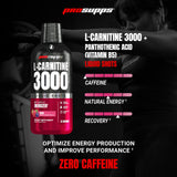 ProSupps L-Carnitine Liquid 3000 – porciones bayas, ayuda a convertir grasa en energía.