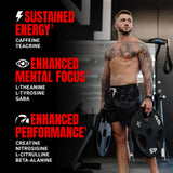 Mr Hyde de ProSupps, ingredientes clave visibles para enfoque y energía.