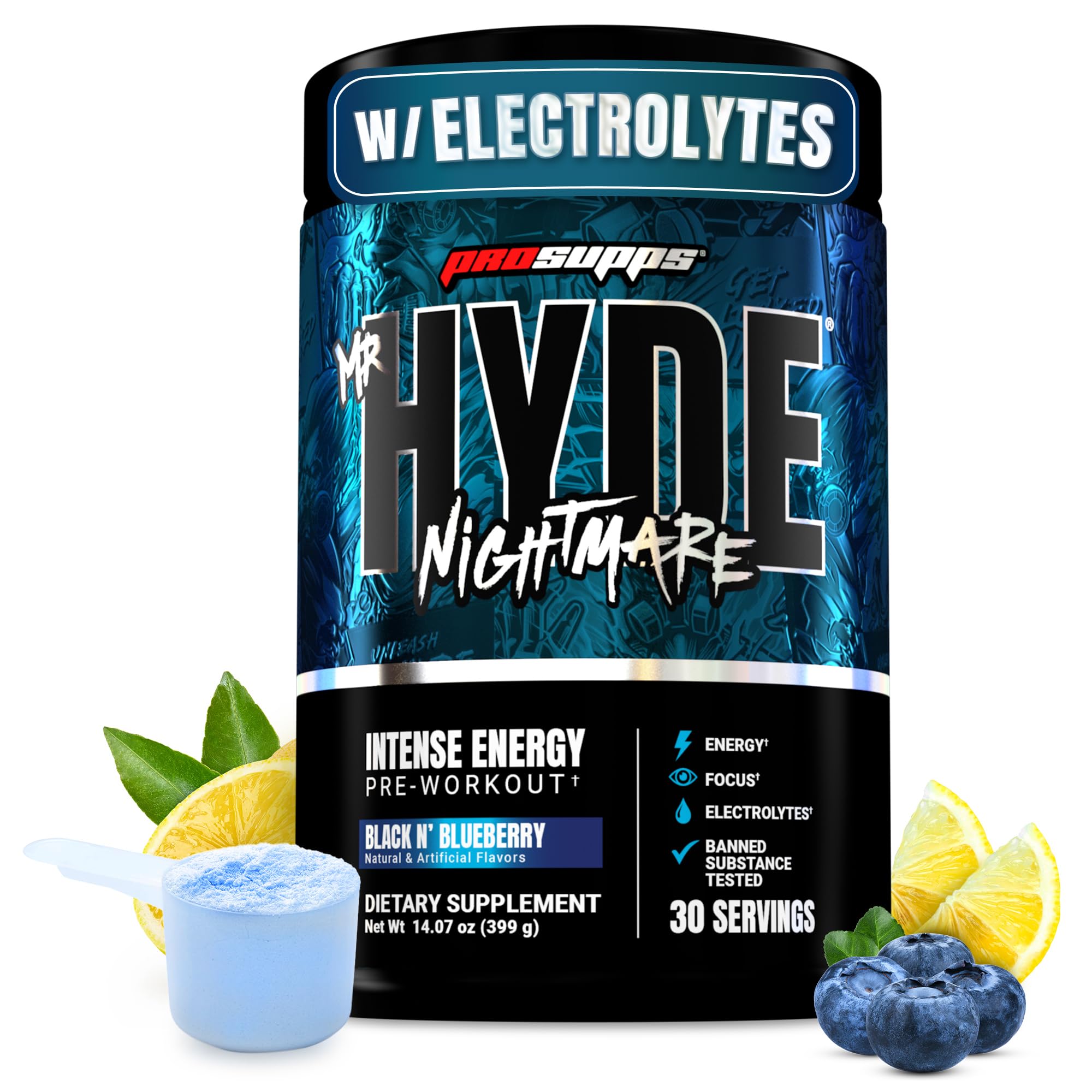 ProSupps Mr. Hyde Nightmare: cuchara de medición para entrenar con intensidad