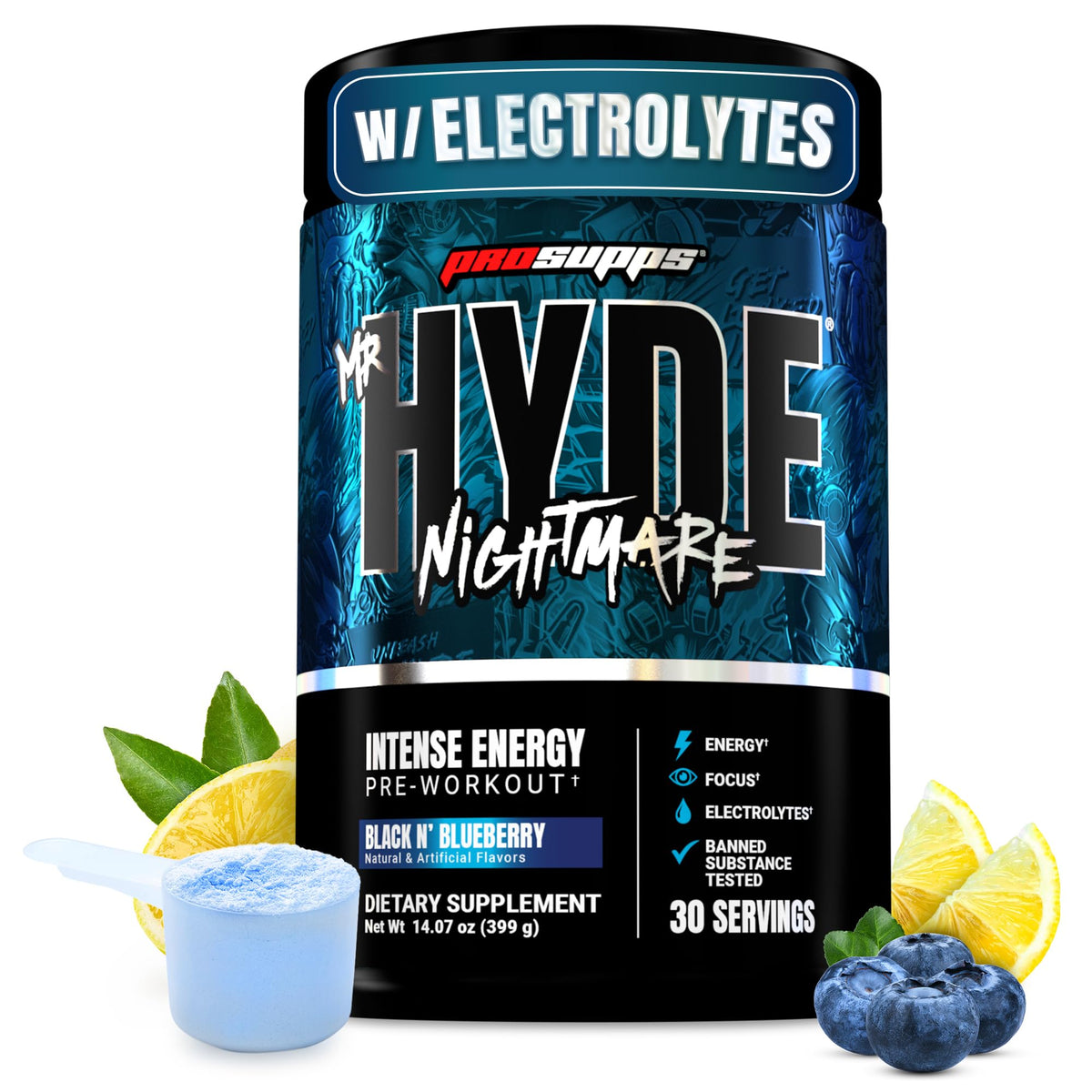 ProSupps Mr. Hyde Nightmare: cuchara de medición para entrenar con intensidad