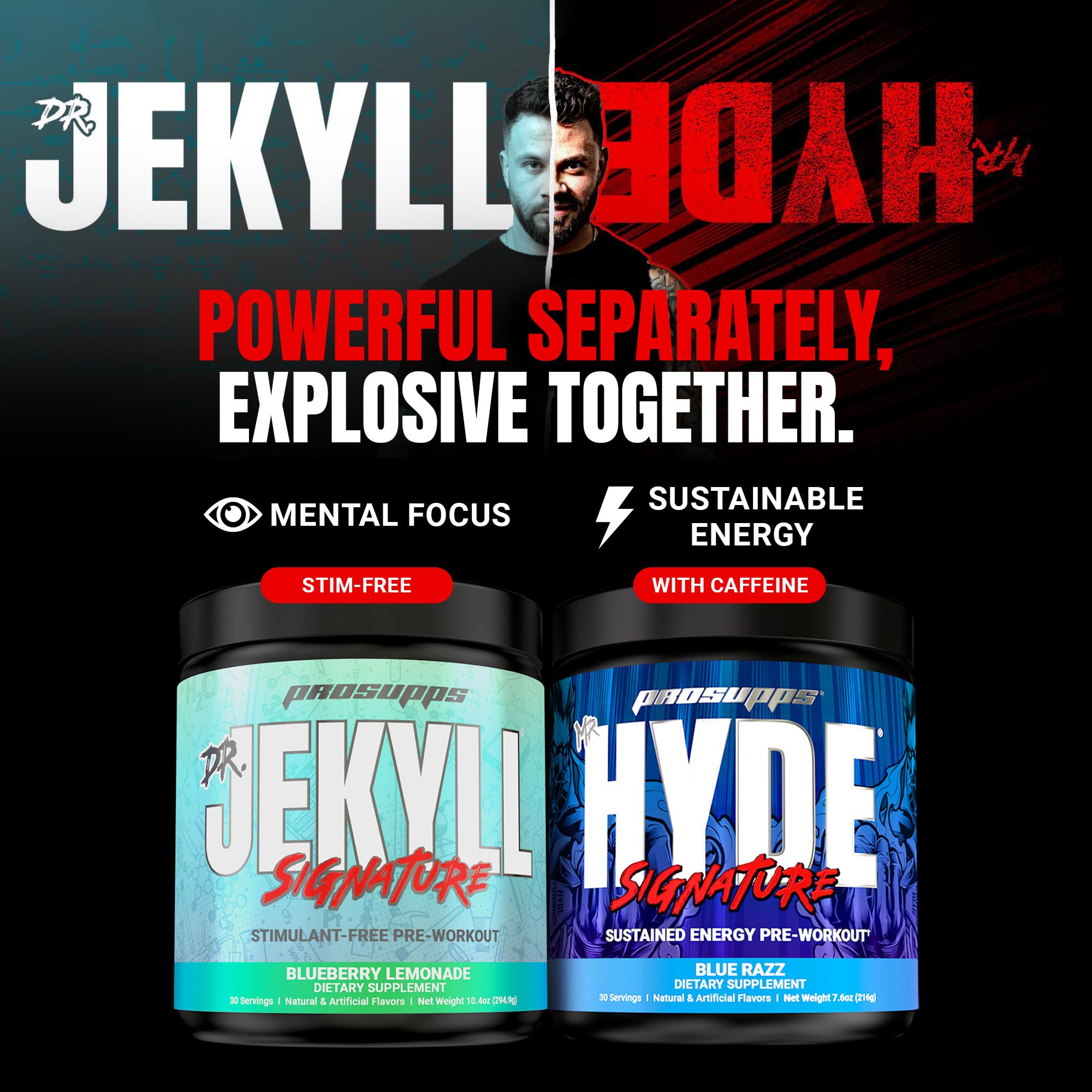 ProSupps Mr. Hyde Signature escena de gimnasio con coctelera