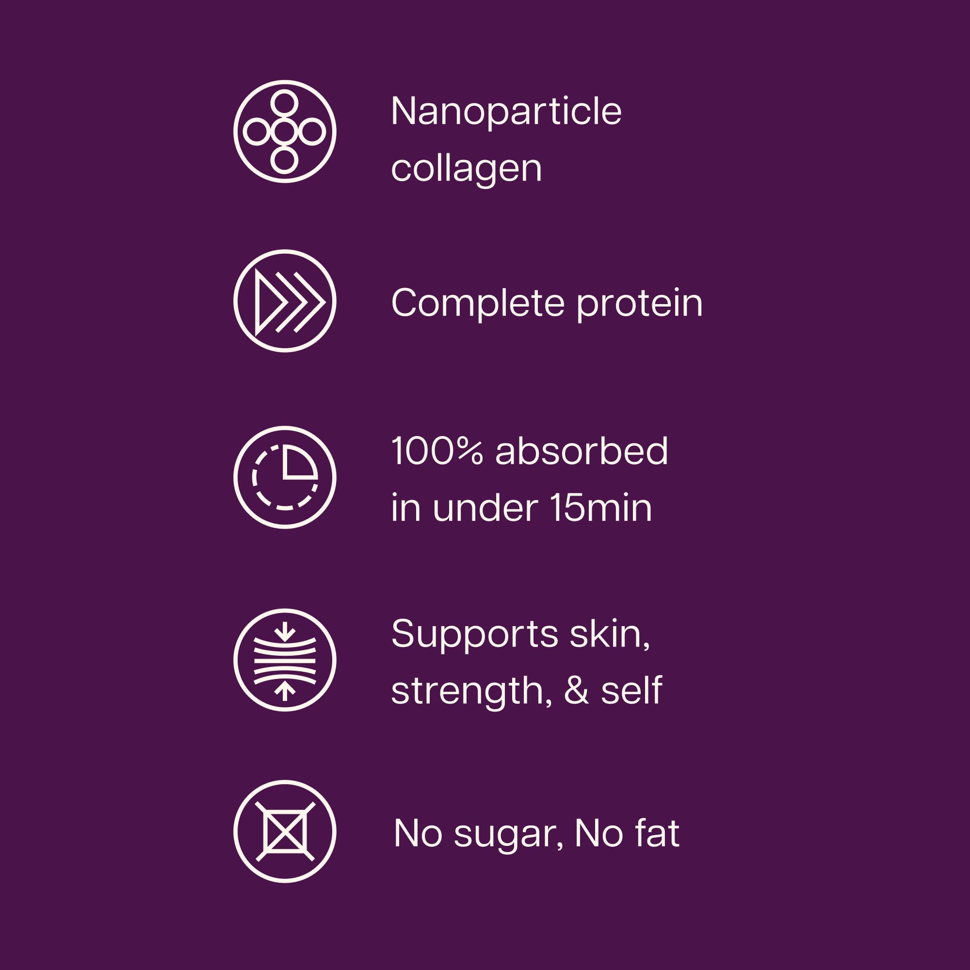 ProT Gold Collagen cuchara de medición para porciones precisas