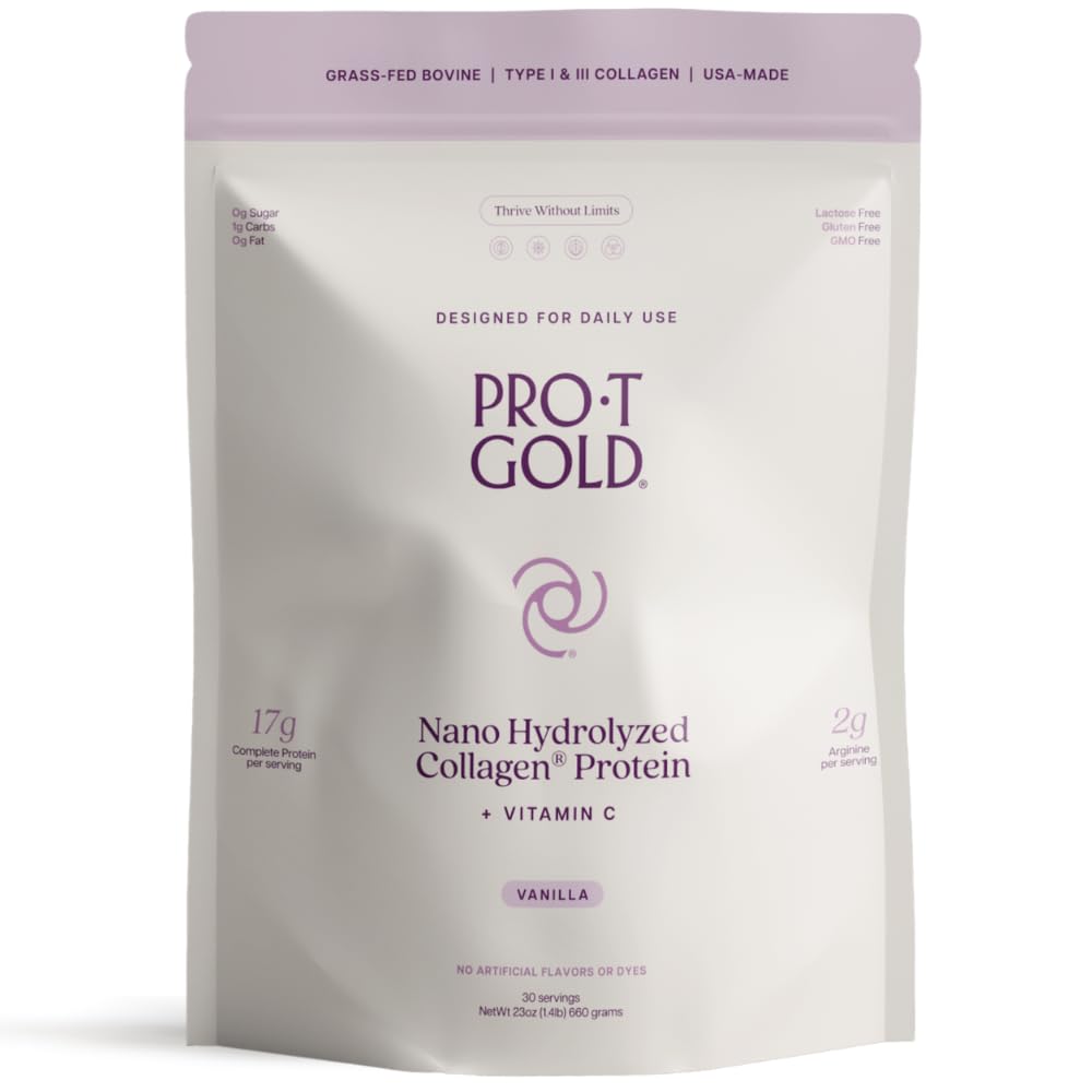 ProT Gold Collagen polvo vainilla para batidos