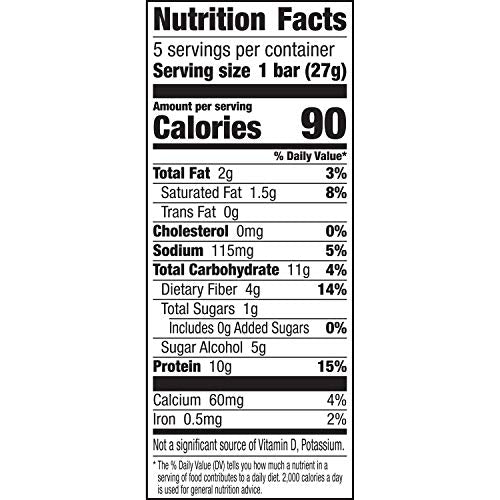 Protein One barra 90 calorías, textura masticable para merienda saludable