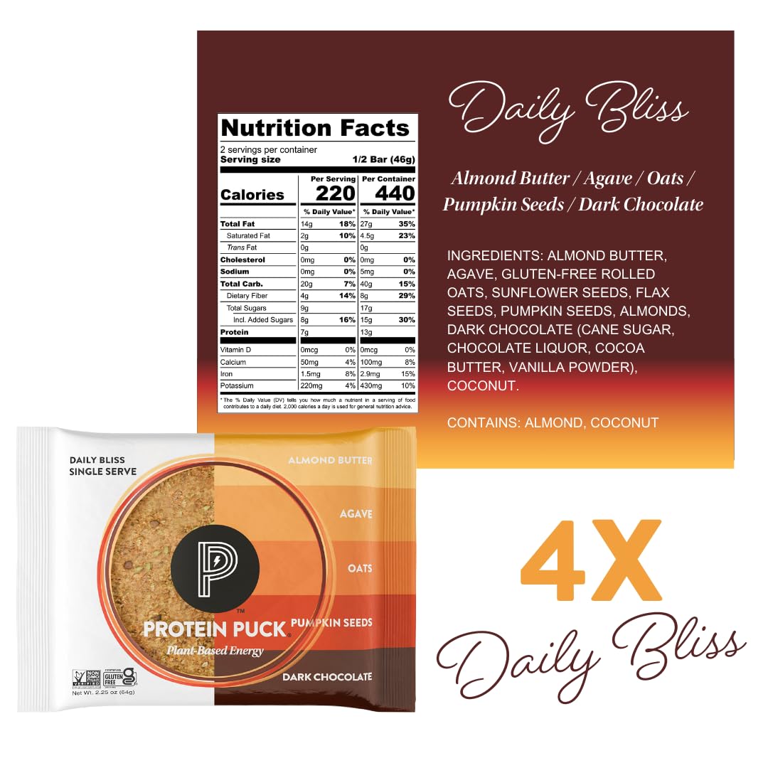 Protein Puck: barra desayuno lista para llevar y empezar bien el día.