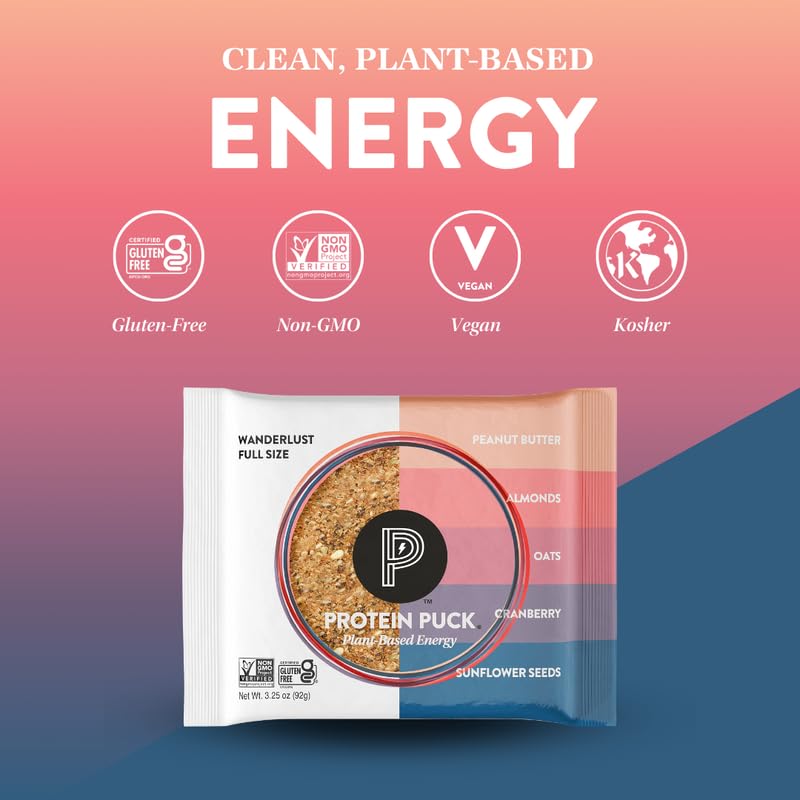 Protein Puck etiqueta nutricional clara para planificar meriendas
