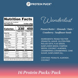 Protein Puck ingredientes reales visibles para energía limpia