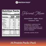Protein Puck: textura densa y masticable para snack satisfactorio.