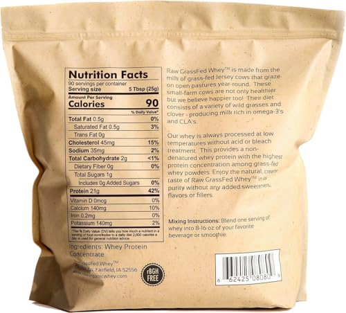 Proteína de suero crudo orgánica, filtrado en frío para mayor riqueza de nutrientes.