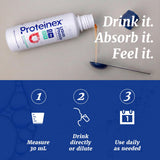 Proteinex Core con ingredientes limpios, sin ogm ni gluten ni colorantes.