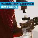 Protekt ingredientes orgánicos electrolitos para una opción saludable.