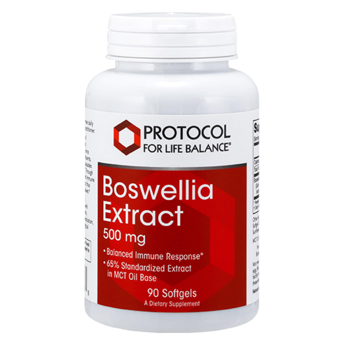 PROTOCOL FOR LIFE BALANCE extracto boswellia: cápsula blanda de 500 mg para uso diario.