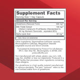 PROTOCOL FOR LIFE BALANCE botella de glutatión 500 mg para uso práctico