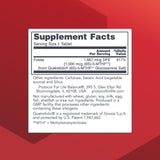 PROTOCOL FOR LIFE BALANCE botella de vidrio con 5-metilfolato, conveniencia diaria para salud cerebral.