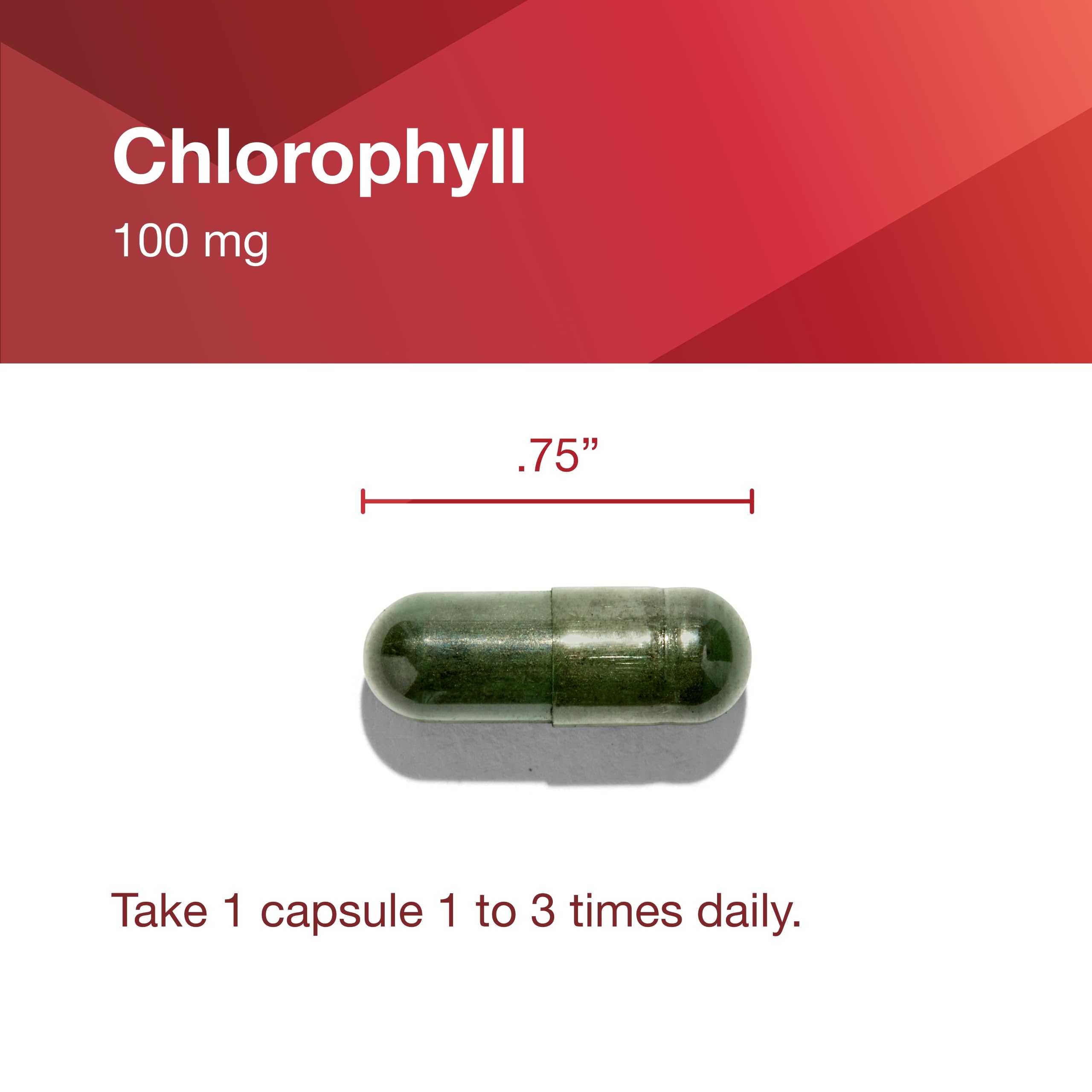 Composición de clorofila PROTOCOL FOR LIFE BALANCE, ingredientes clave