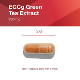 Ingredientes clave de PROTOCOL FOR LIFE BALANCE EGCg 200 mg en foco.