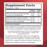 GI Guard etiqueta Protocol For Life Balance, información clara de ingredientes