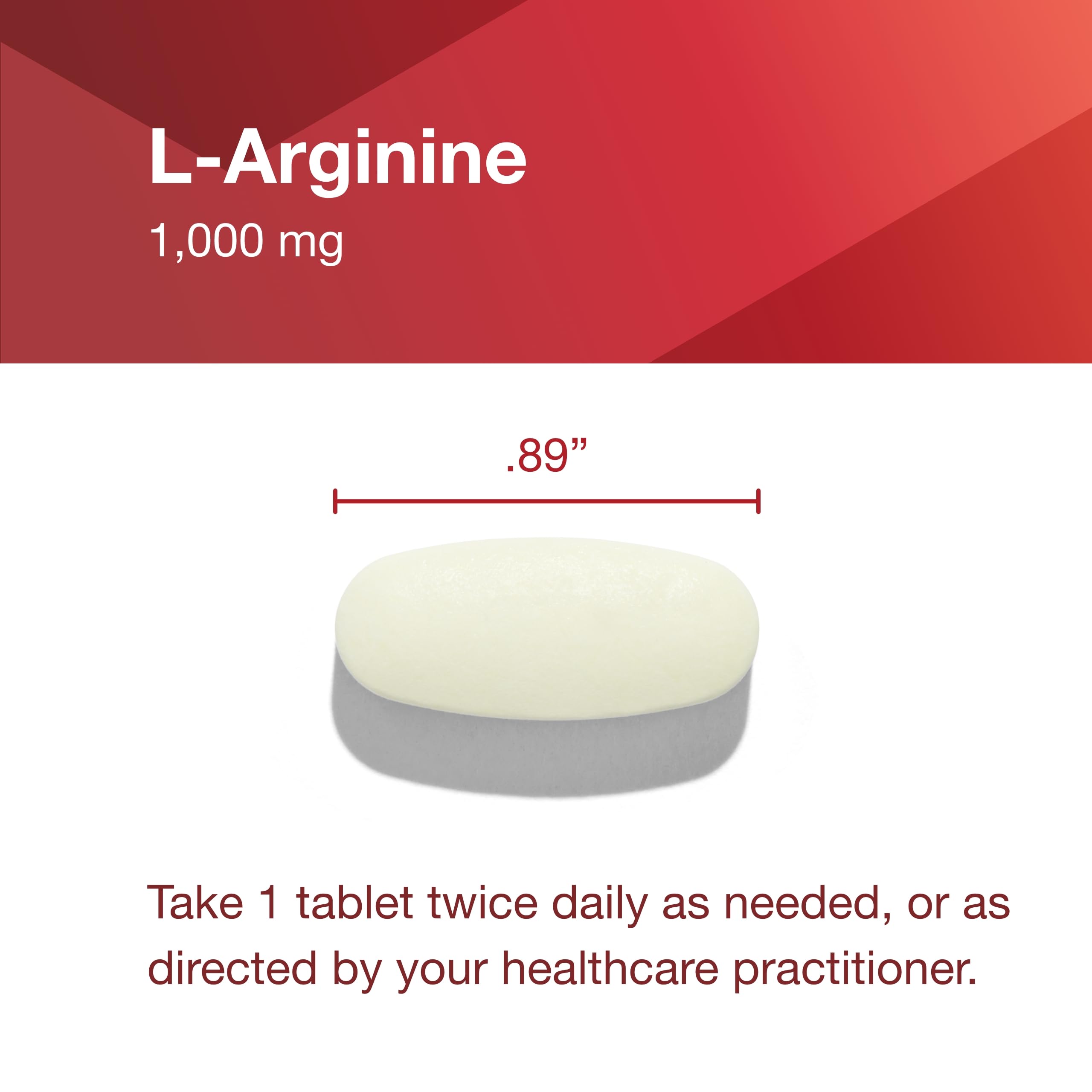 PROTOCOL FOR LIFE BALANCE L-ARGININA 1000MG: lista de ingredientes clave para verificar.