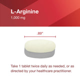 PROTOCOL FOR LIFE BALANCE L-ARGININA 1000MG: lista de ingredientes clave para verificar.