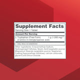 PROTOCOL FOR LIFE BALANCE L-Tryptophan 1000mg botella, cómoda para la rutina diaria