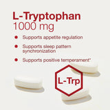 PROTOCOL FOR LIFE BALANCE L-Tryptophan 1000mg empaque principal, fácil de identificar