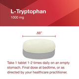 PROTOCOL FOR LIFE BALANCE L-Tryptophan 1000mg envase resistente, pensado para transporte