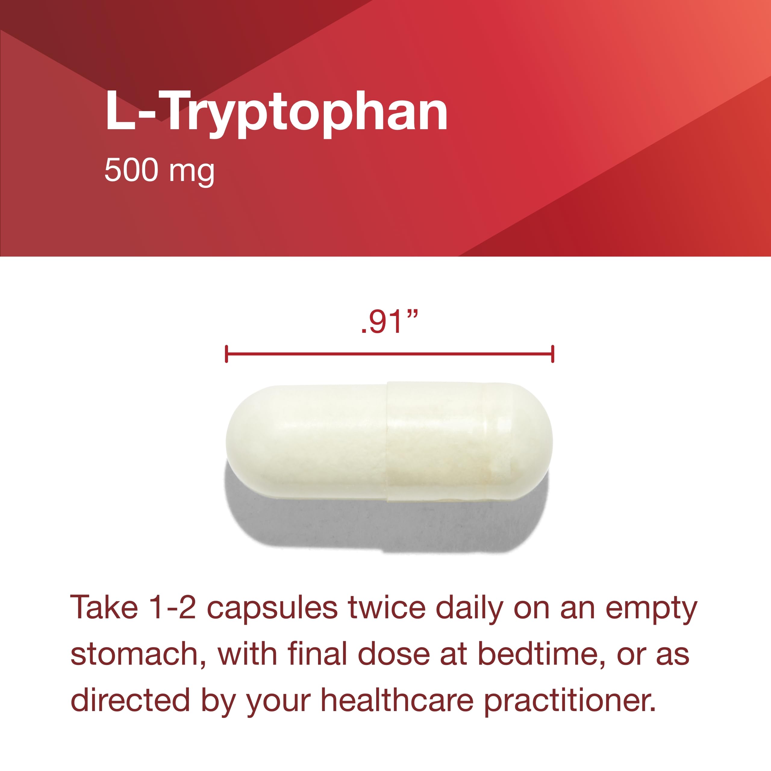 PROTOCOL FOR LIFE BALANCE L-Tryptophan 500mg en escena nocturna.