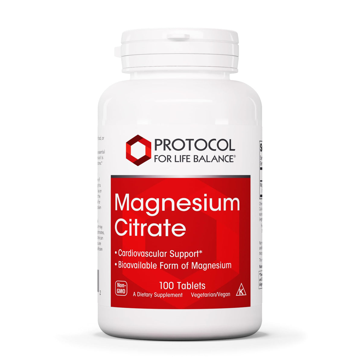 PROTOCOL FOR LIFE BALANCE Magnesio Citrato 400 mg comprimidos para uso diario.