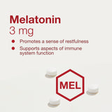 Absorción rápida melatonina 3 mg Protocol for Life Balance para inicio de sueño