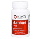 Pastillas masticables de melatonina 3 mg Protocol for Life Balance para apoyar ritmos de sueño