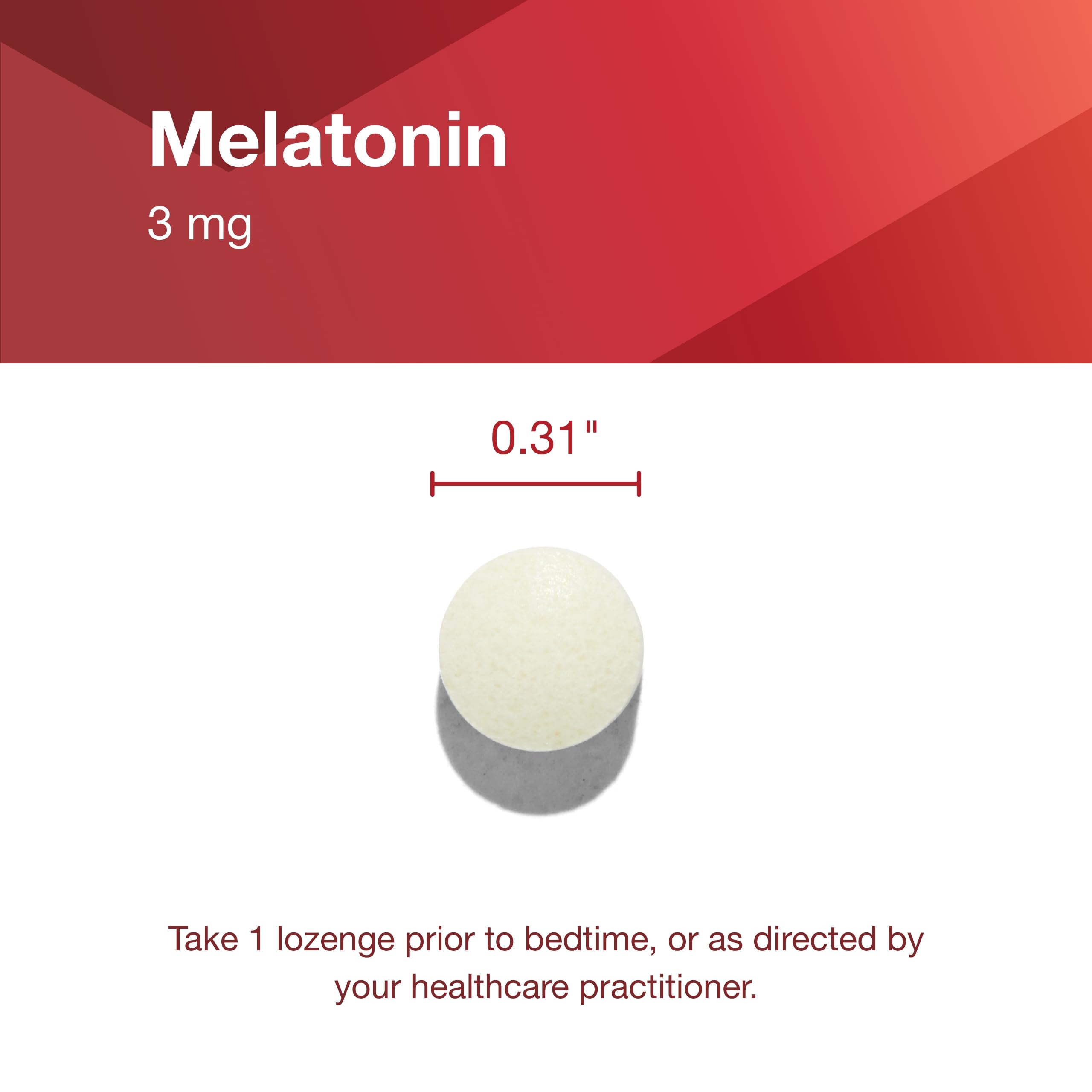 Uso nocturno para relajación con melatonina 3 mg Protocol for Life Balance