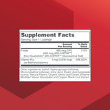 PROTOCOL FOR LIFE BALANCE Methyl B12 5,000mcg empaque-frente, presentación clara de la dosis