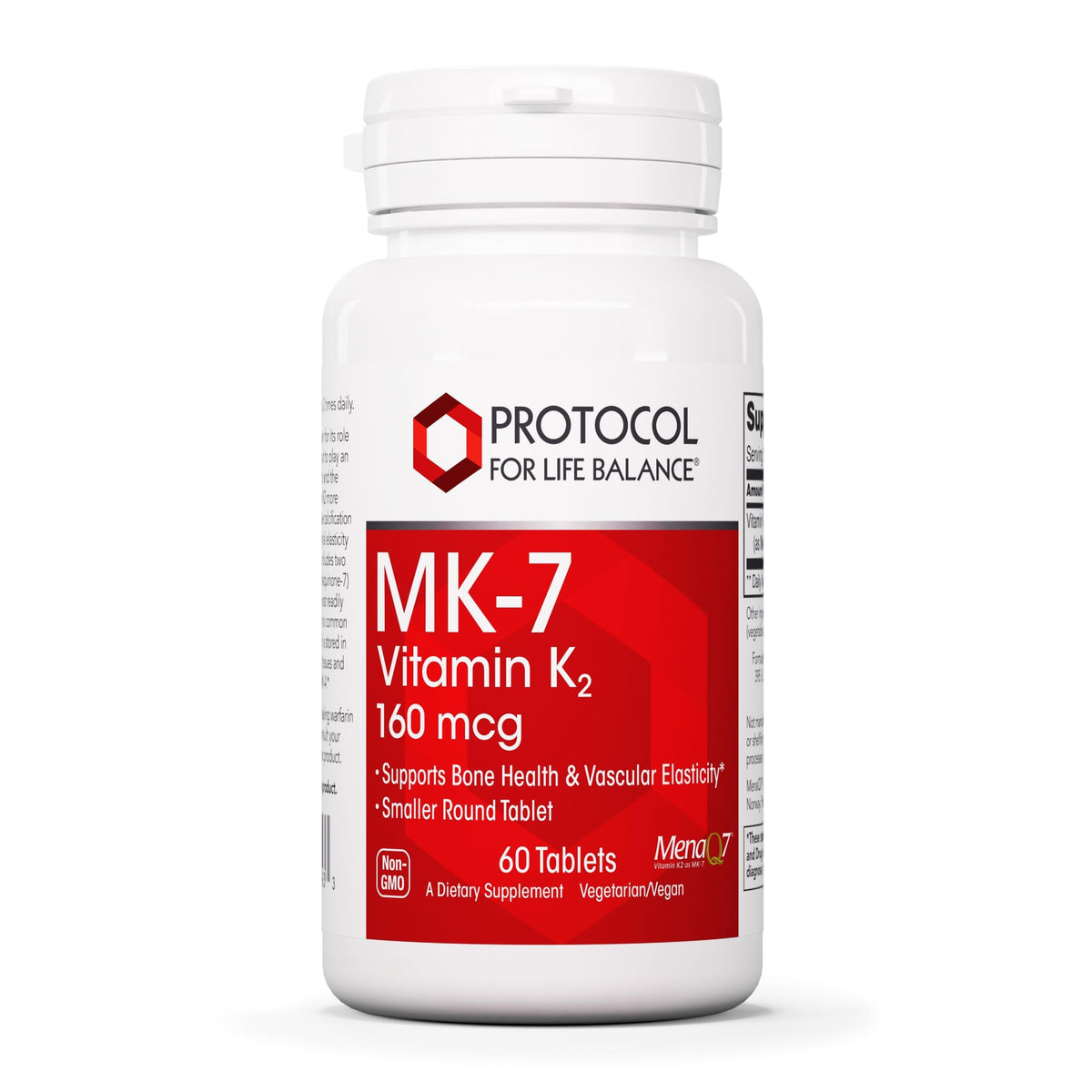 PROTOCOL FOR LIFE BALANCE MK7 tableta de 160mcg para soporte óseo