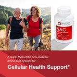 PROTOCOL FOR LIFE BALANCE NAC 1000 mg caja de empaque, información clara para compra consciente