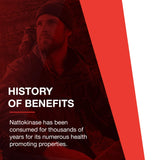 Cápsulas nattokinase en blíster PROTOCOL FOR LIFE BALANCE, dosis estable para uso diario.