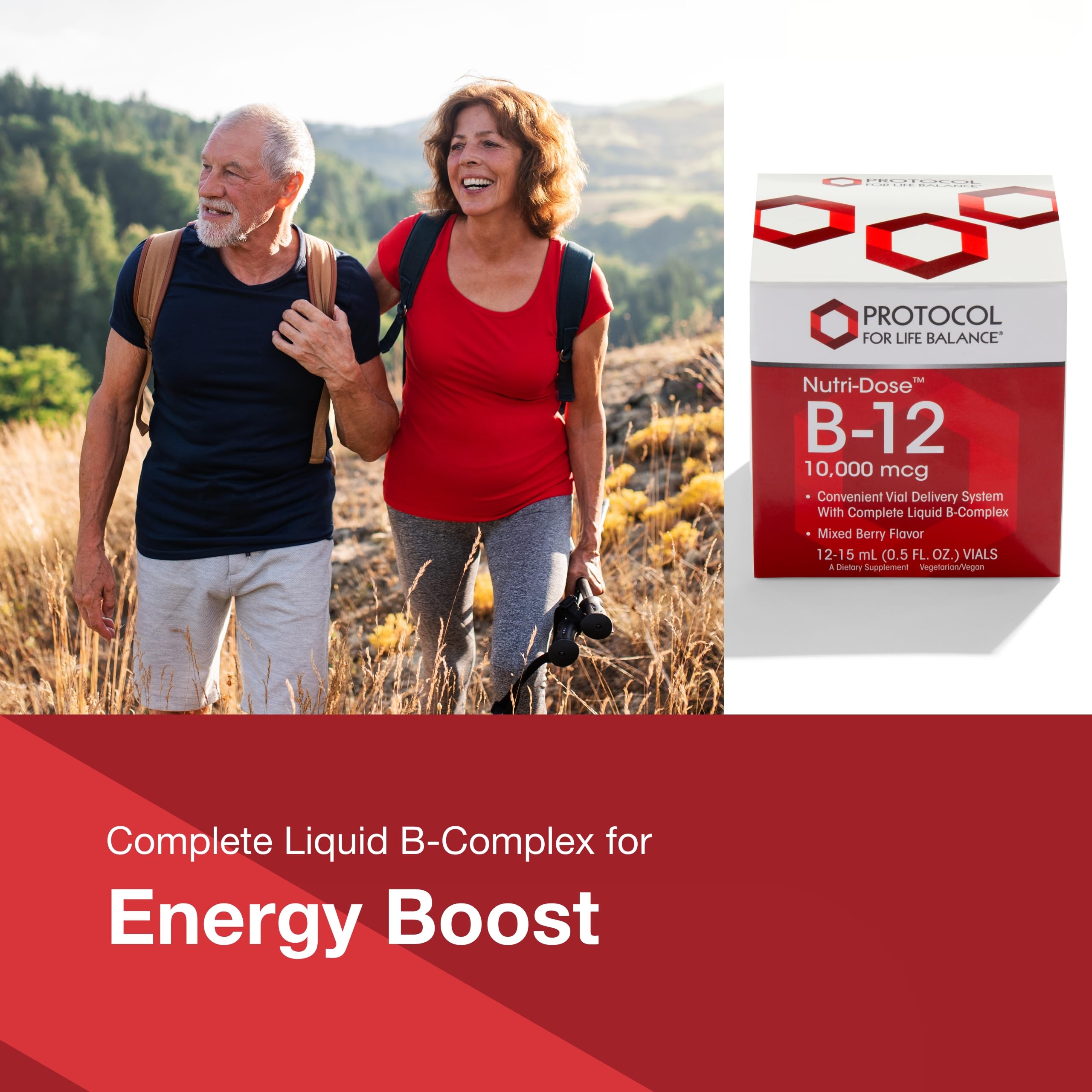 Nutri-Dose B-12 sabor frambuesa, experiencia refrescante para energía diaria