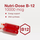 Nutri-Dose B-12 sabor fresa, paladar agradable para consumo diario