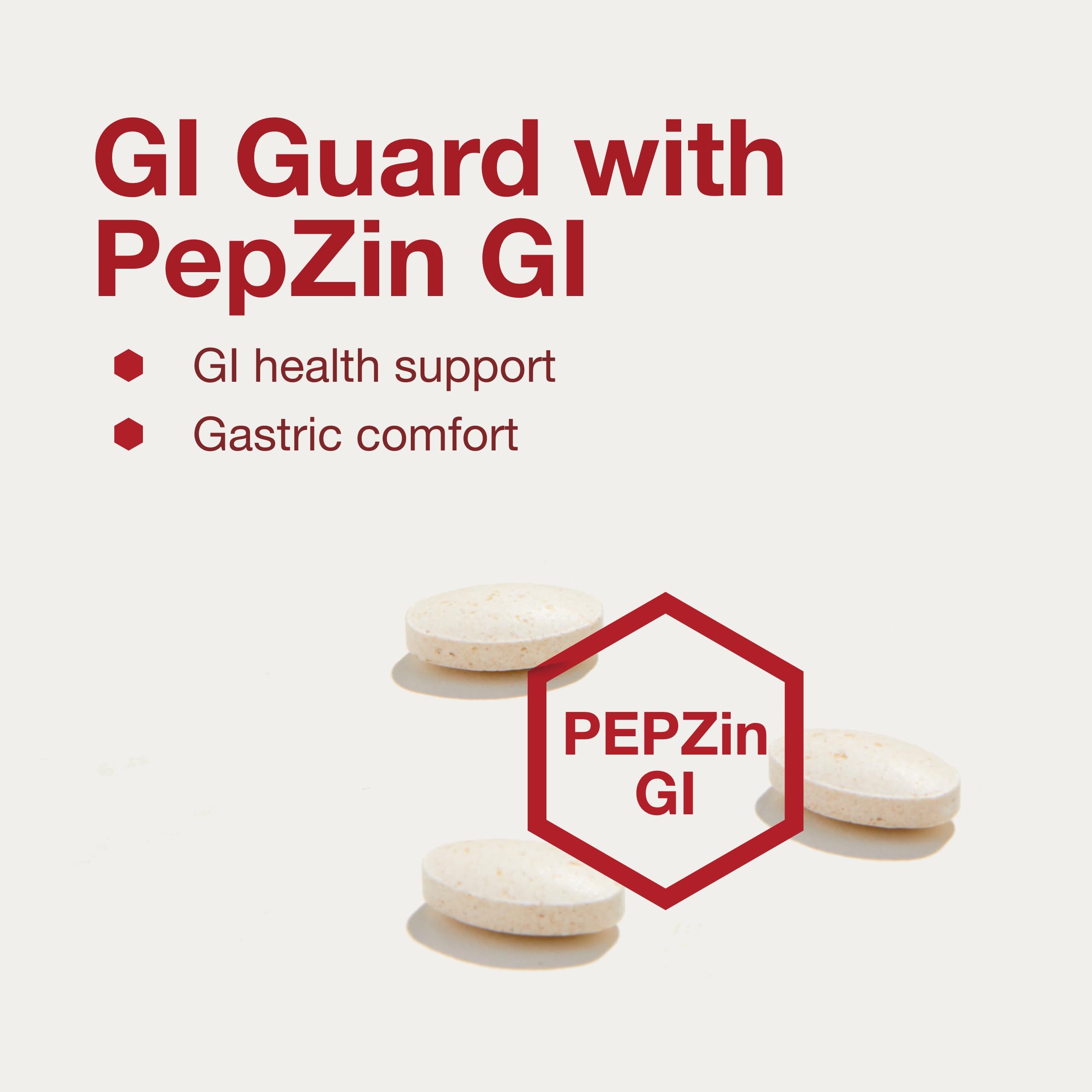 PepZin GI Formulación, mezcla de zinc carnosina para apoyo digestivo