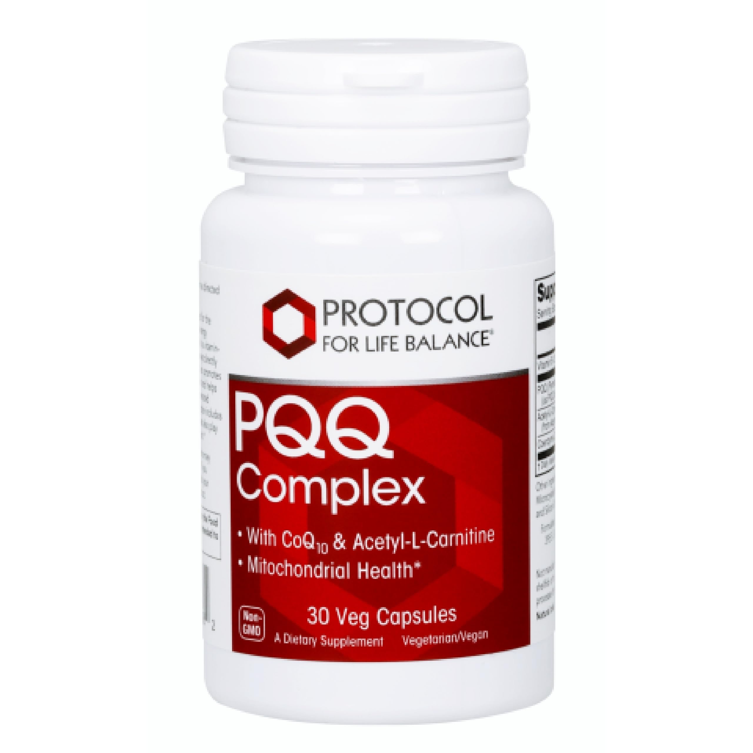 PROTOCOL FOR LIFE BALANCE PQQ Complex cápsulas: apoyo energético diario junto a CoQ10 y L-carnitina