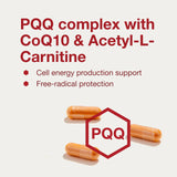 PROTOCOL FOR LIFE BALANCE PQQ Complex ingredientes clave: PQQ acetil-L-carnitina y vitaminas del grupo B
