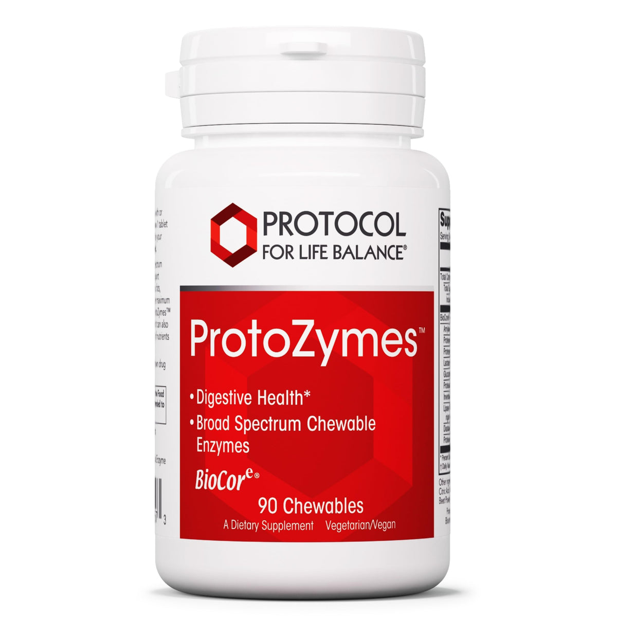 PROTOCOL FOR LIFE BALANCE Protozymes: tabletas masticables para apoyo digestivo diario