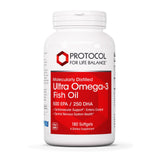 PROTOCOL FOR LIFE BALANCE Ultra Omega-3, aceite-pescado: apoyo nutrición cerebral y cardíaca