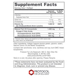 PROTOCOL FOR LIFE BALANCE Ultra Omega 3-D cápsulas suaves para DHA EPA y vitamina D3