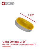 PROTOCOL FOR LIFE BALANCE Ultra Omega 3-D uso diario con comida recomendado