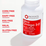 PROTOCOL FOR LIFE BALANCE Ultra Omega 3-D etiqueta vitamina D3