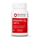 PROTOCOL FOR LIFE BALANCE Vitamina D3 1000UI en cápsulas para huesos sanos.