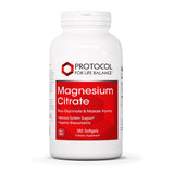 PROTOCOL FOR LIFE BALANCE botella magnesio citrato glicinato malato para apoyar la salud cardiovascular