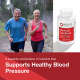 Cardio6 de PROTOCOL FOR LIFE BALANCE: etiqueta frontal destacando ingredientes.