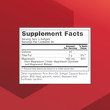 PROTOCOL FOR LIFE BALANCE dosis diaria 400 mg magnesio para mineralización ósea